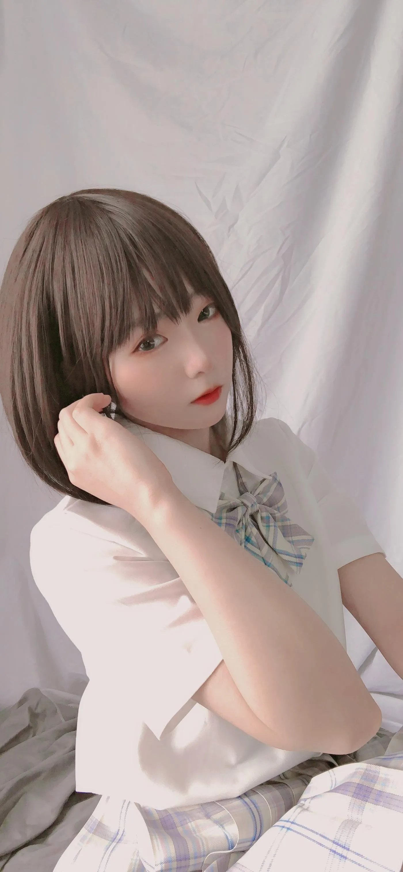 是青水 – NO.12 学妹jk自拍 [33P]插图8
